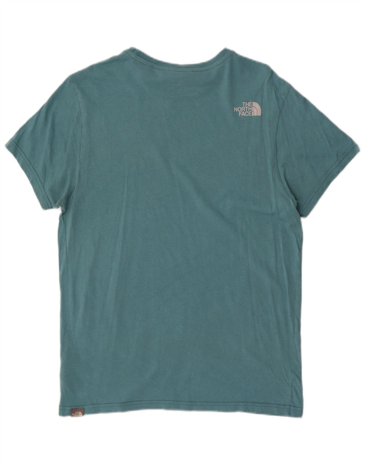 The North Face T-Shirt Homme Haut Petit Bleu Coton