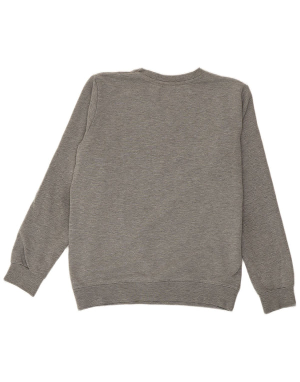 Pyrex Sweat-shirt graphique pour femme UK 10 Petit coton gris