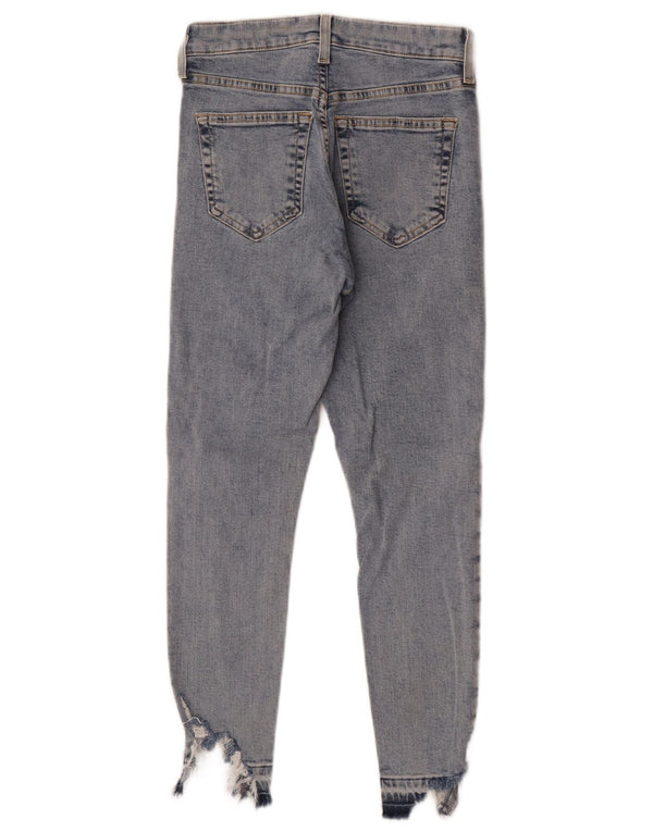 Topshop Jean skinny court Jamie effet vieilli W26 L24 en coton bleu pour femme