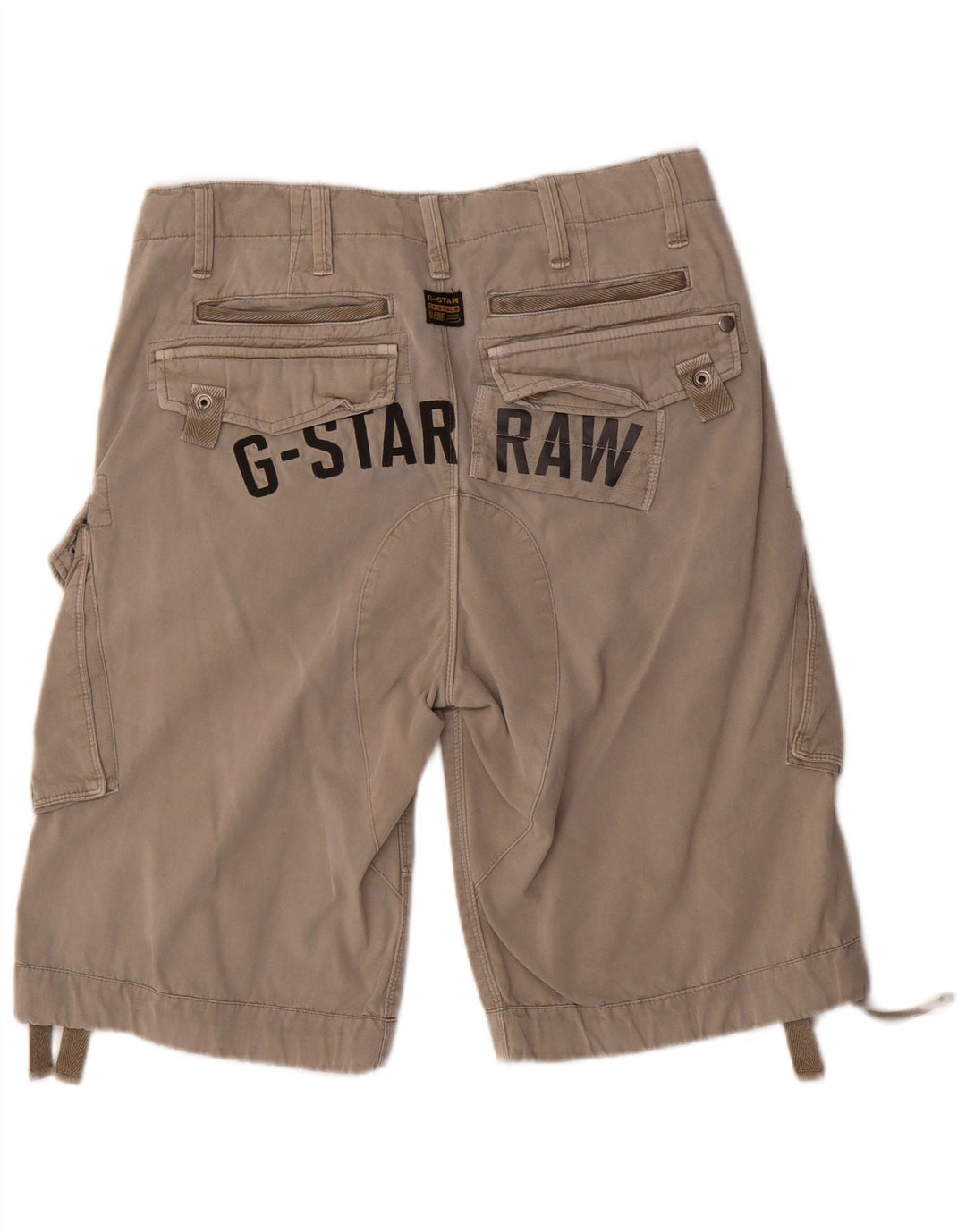 G-STAR Short Cargo 3301 Graphic Homme W32 Gris Moyen