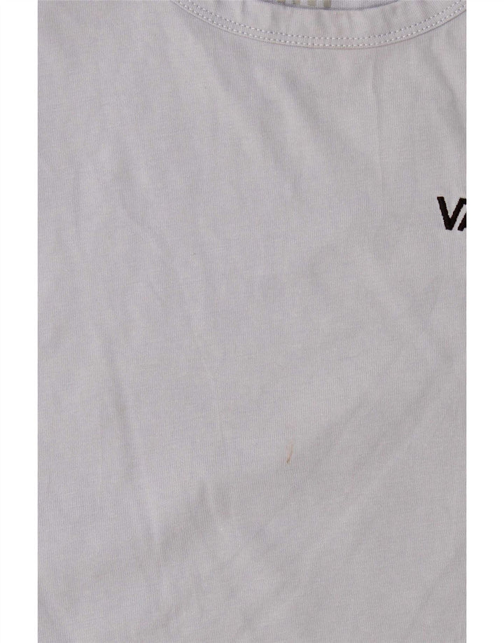 Vans Débardeur court pour femme UK 12 Bleu moyen Coton