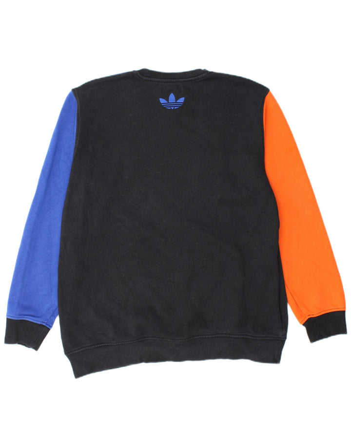 ADIDAS Pull New York Knicks Homme Multicolore Colourblock