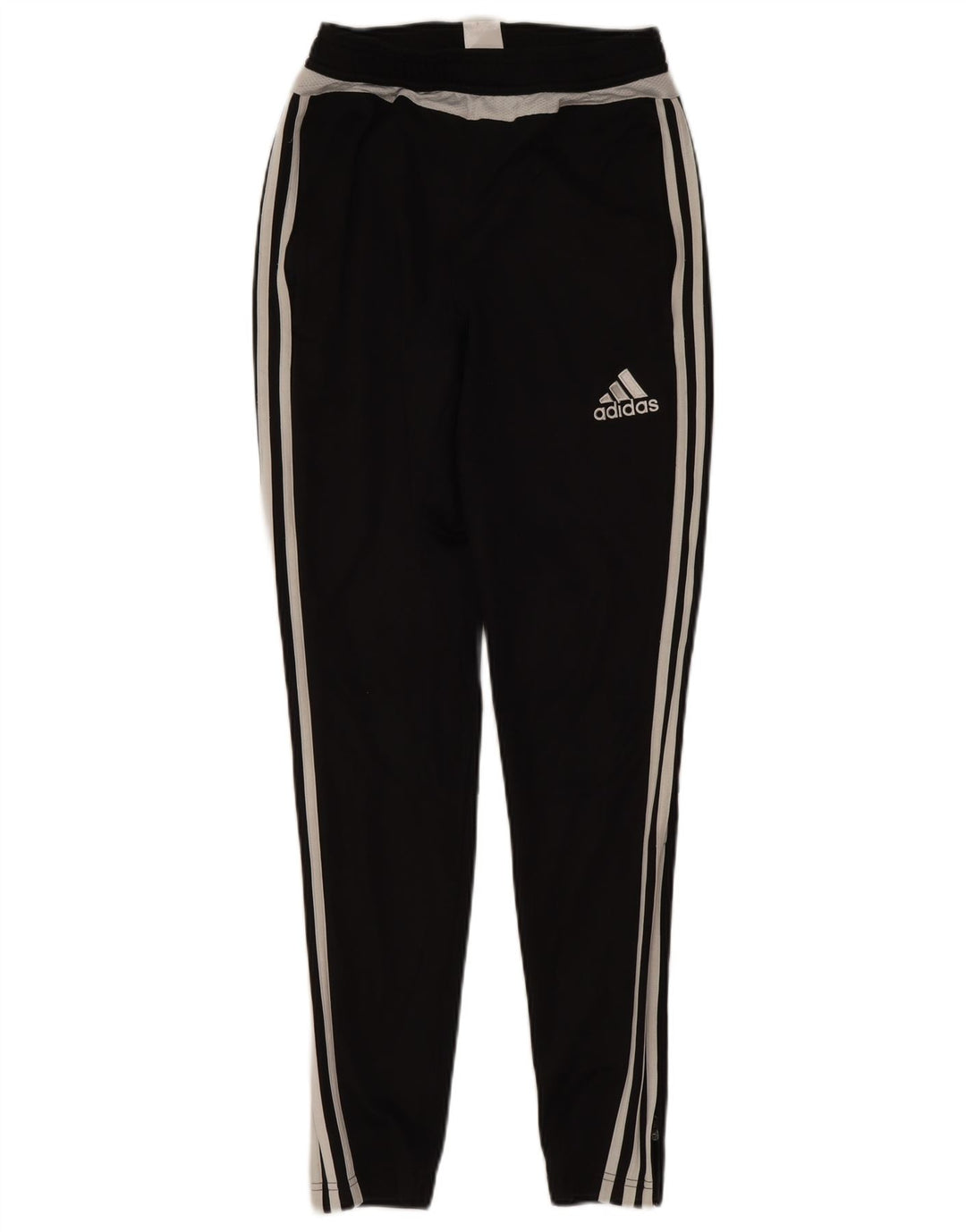 Adidas Pantalon de survêtement Climalite XS Noir Polyester Colorblock