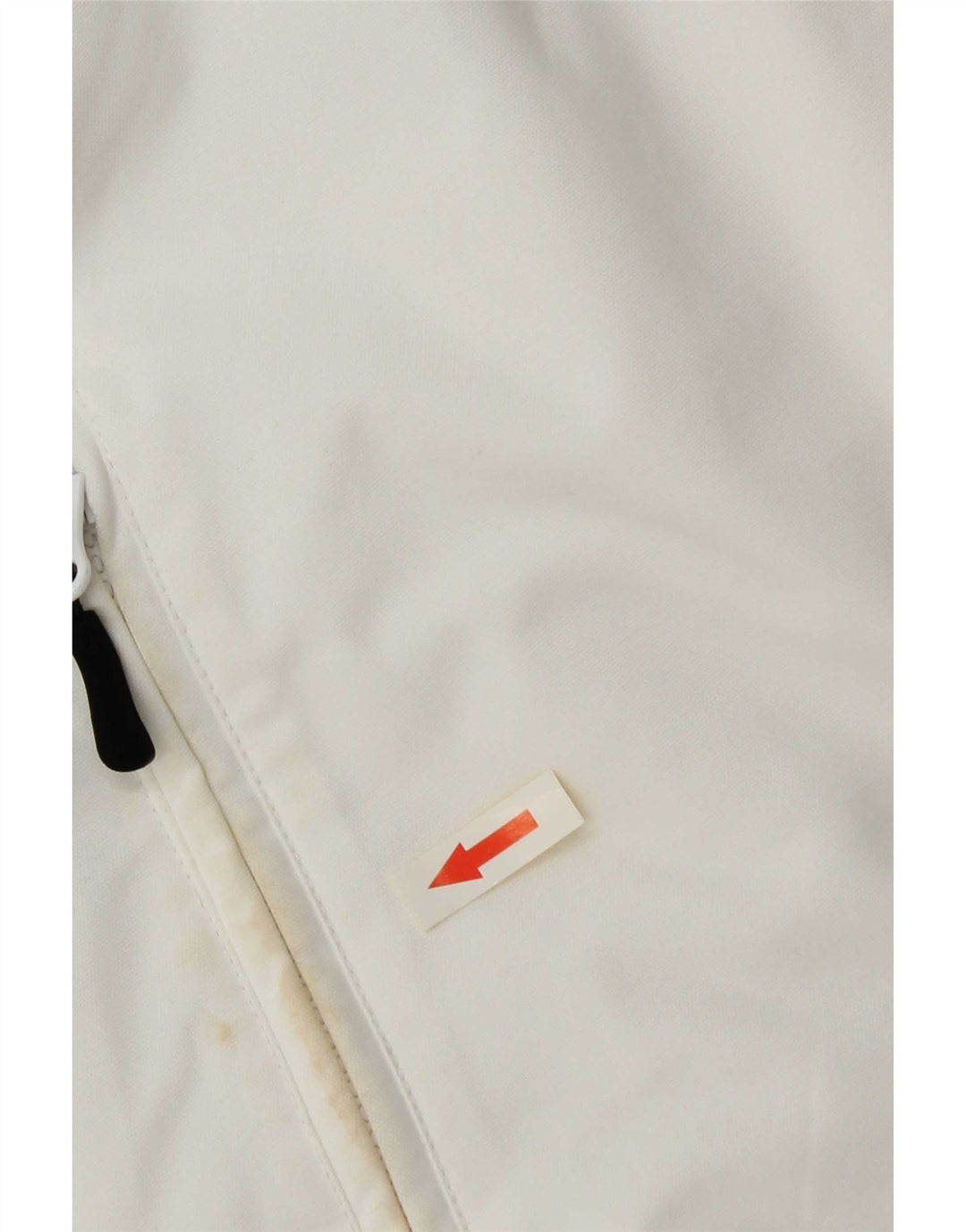 Adidas Veste bomber rembourrée à capuche pour homme UK 38 Medium Blanc Nylon