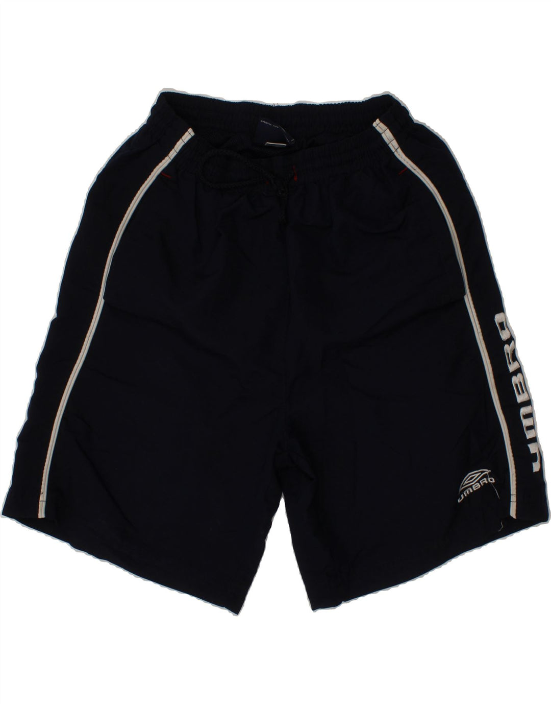 UMBRO Boys Sport Shorts 11-12 Years Large  Navy Blue Vintage Umbro and Second-Hand Umbro from Messina Hembry 