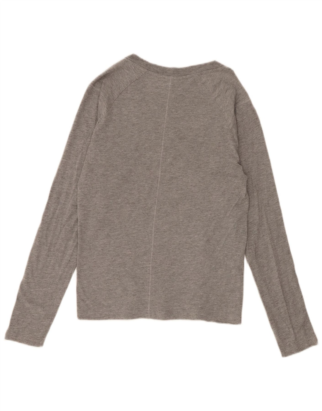 Nike Haut à manches longues pour femme UK 10 Petit Gris Coton