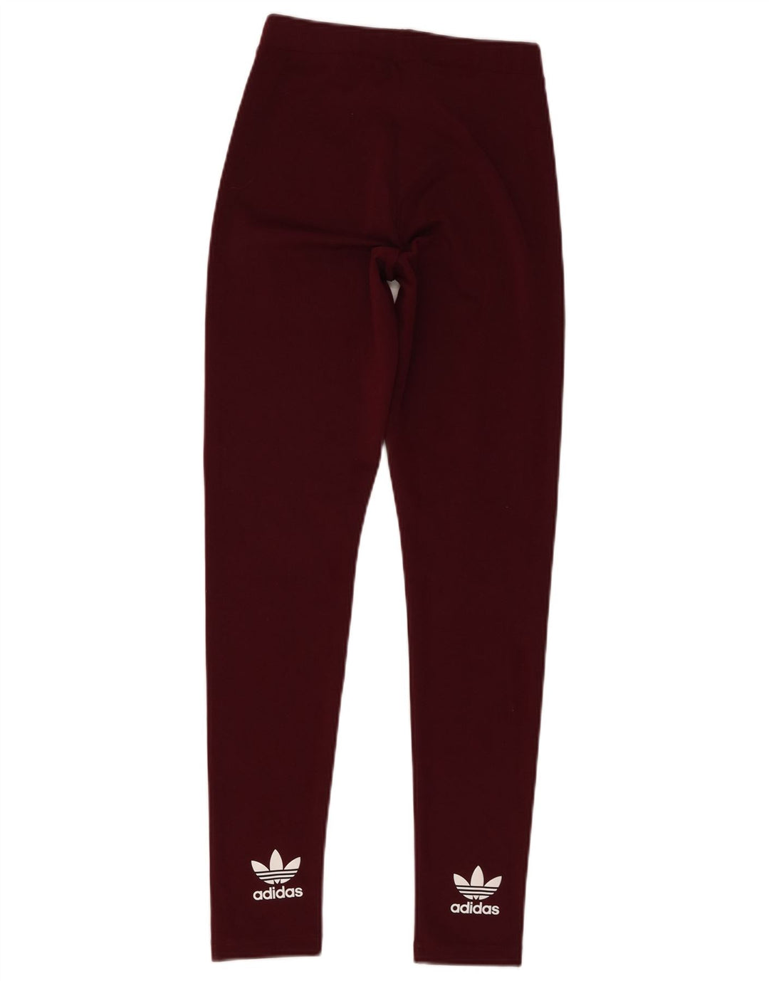 Adidas Leggings graphiques pour femmes UK 8 Small Bordeaux