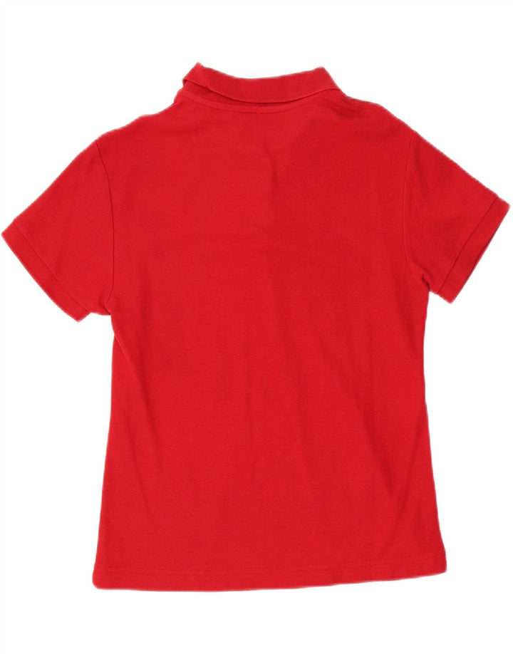 FILA Womens Polo Shirt UK 16 Large Red Cotton Vintage Fila and Second-Hand Fila from Messina Hembry 