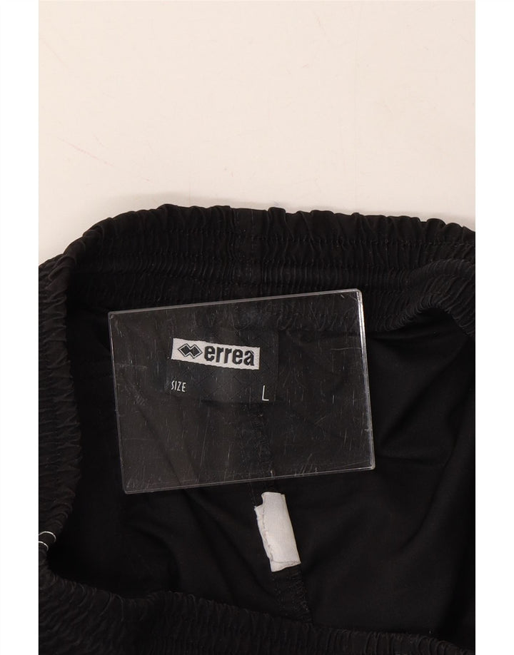 ERREA Boys Sport Shorts 13-14 Years Large  Black Vintage Errea and Second-Hand Errea from Messina Hembry 