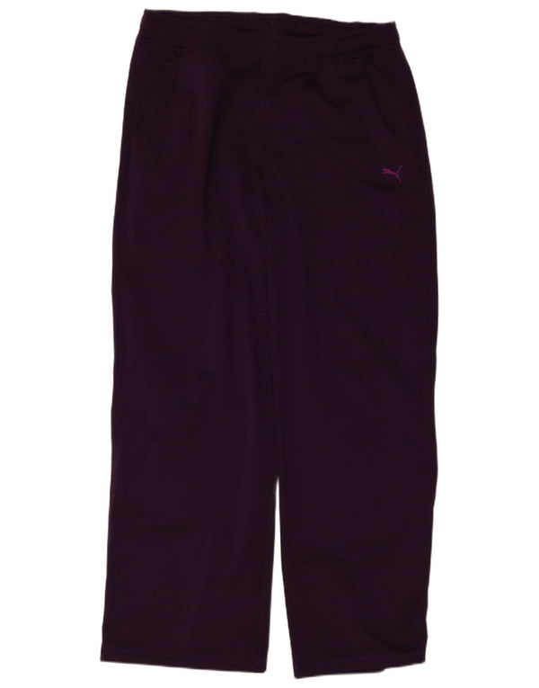 Puma Pantalon de survêtement pour femme UK 12 Violet moyen Polyester