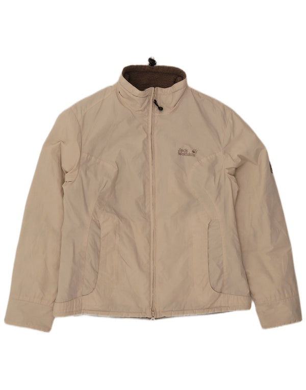 Jack Wolfskin Veste coupe-vent Sherpa pour femme UK 12/14 Medium Off White