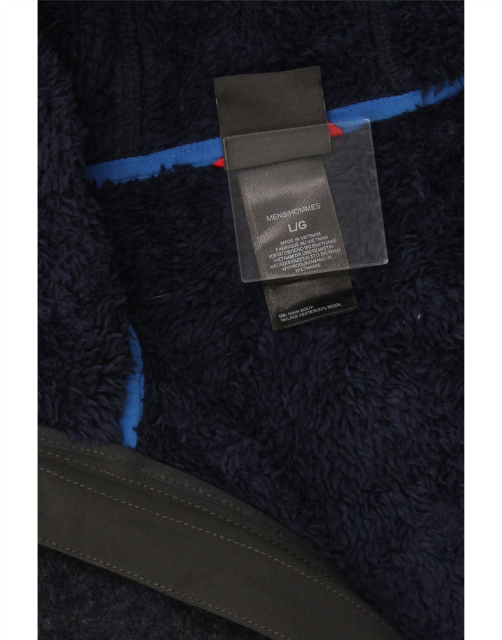 THE NORTH FACE Cardigan à capuche pour homme en polyester bleu marine Taille L