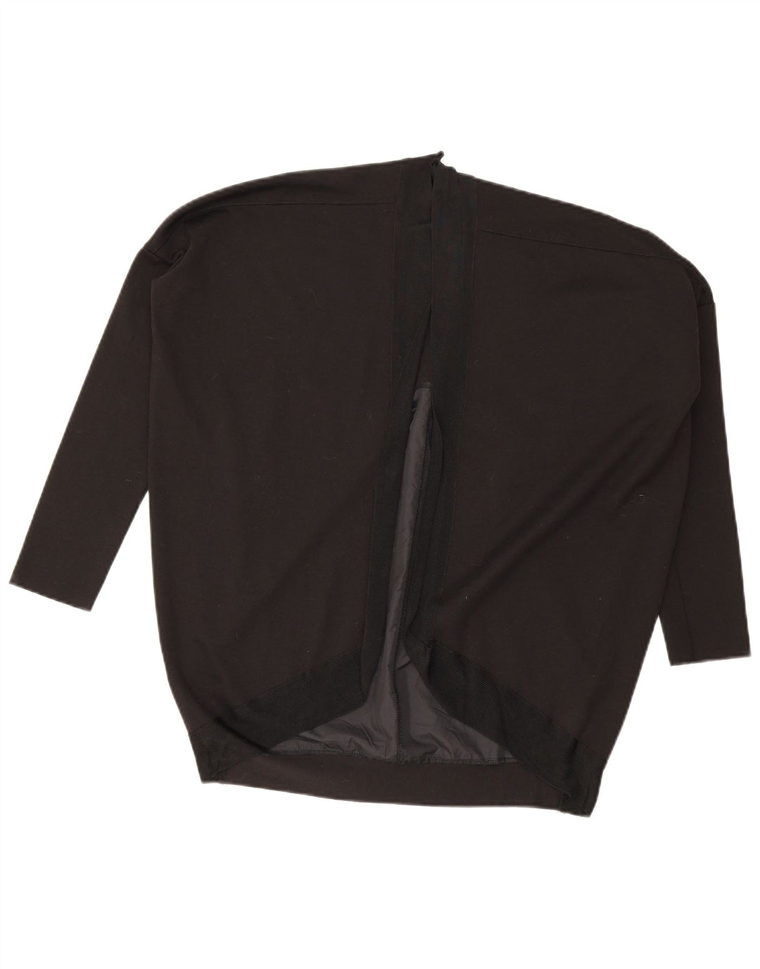 Zara Cardigan à manches 3/4 pour femme, haut UK 8, petit, noir