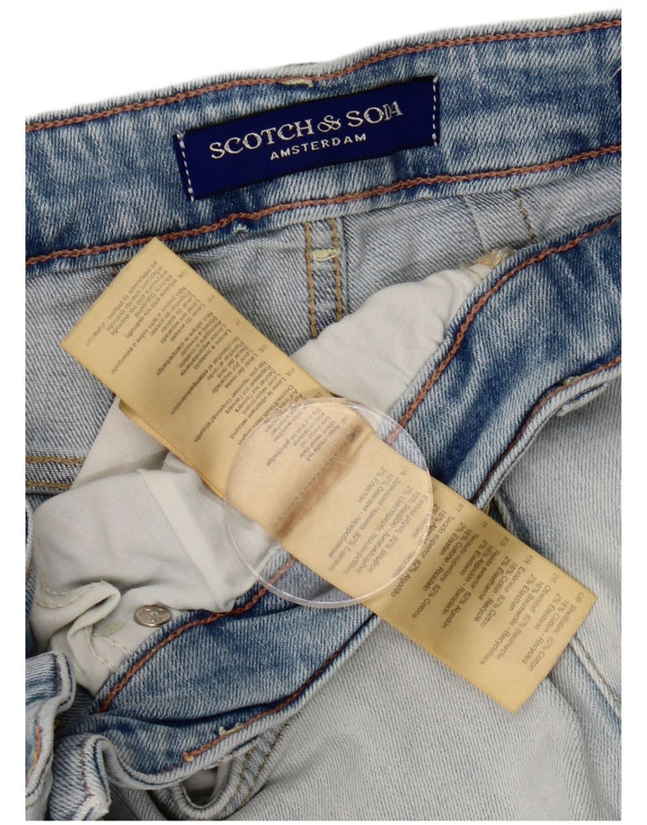 Scotch & Soda Jean Slim W31 L28 Femme Bleu Coton