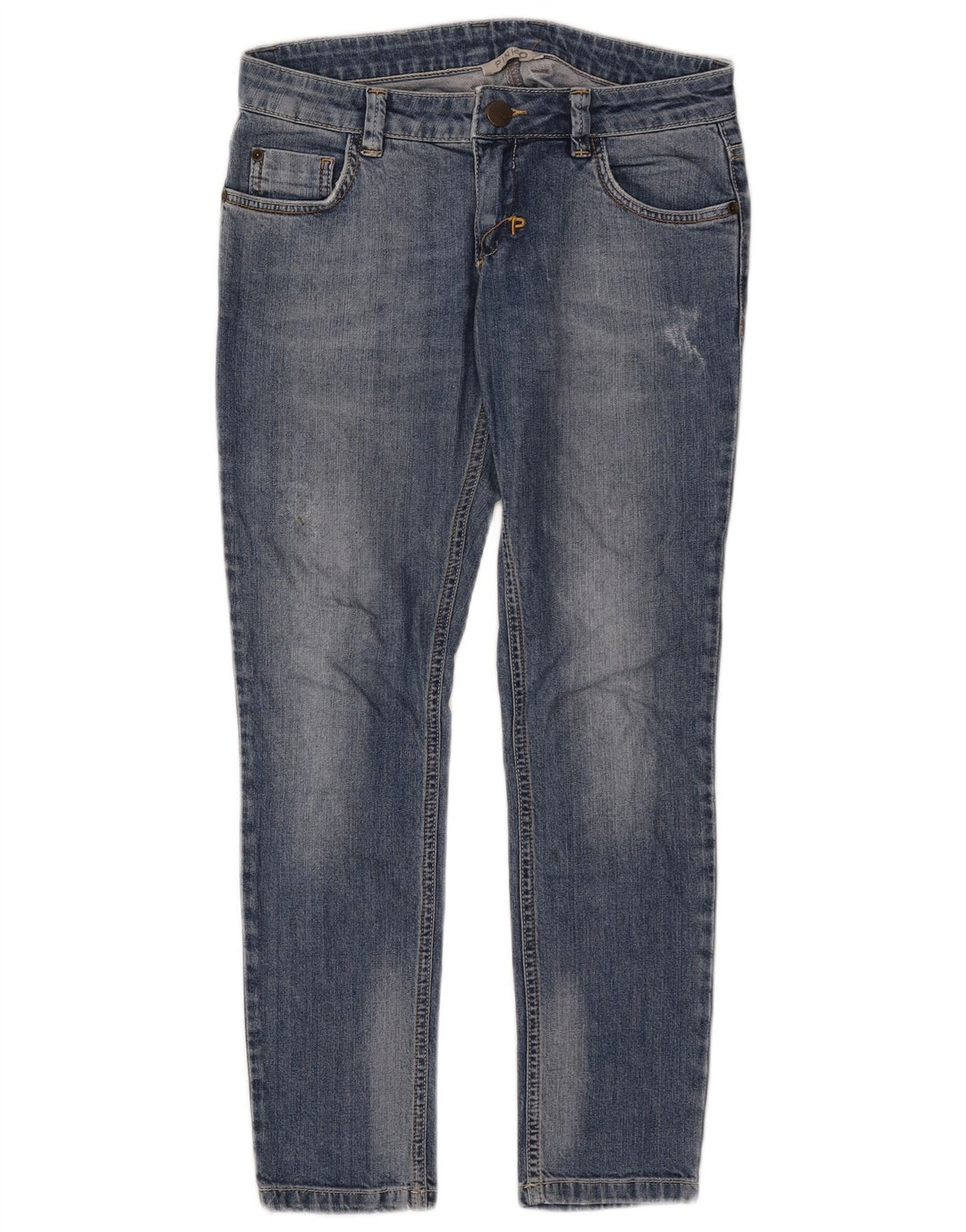Pinko Jean Slim Femme W28 L27 Bleu Coton