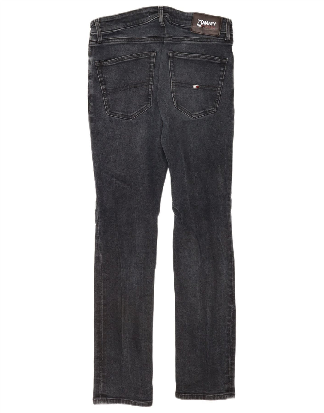 Tommy Hilfiger Jean Slim Homme W32 L32 Gris Coton
