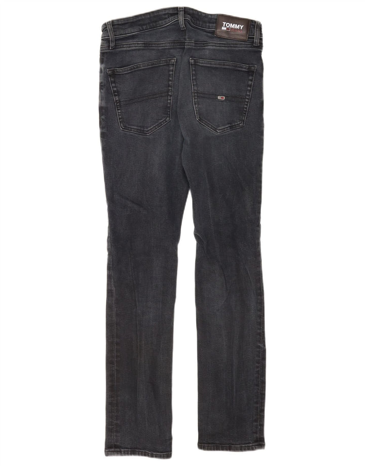 Tommy Hilfiger Jean Slim Homme W32 L32 Gris Coton