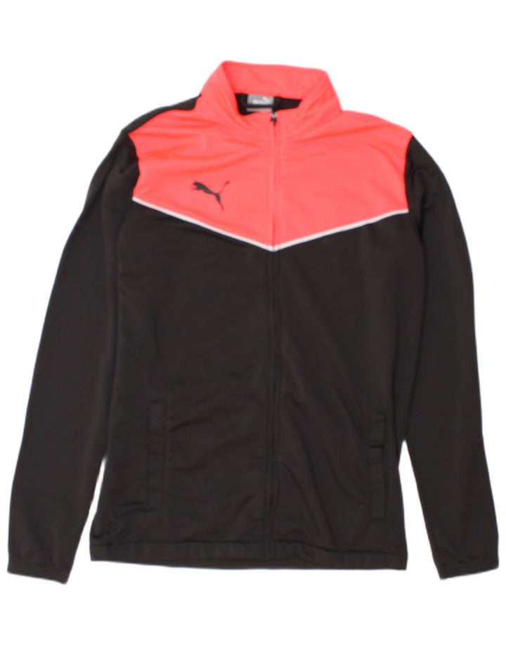 Puma Veste de Survêtement Homme Noir Moyen Polyester Colorblock