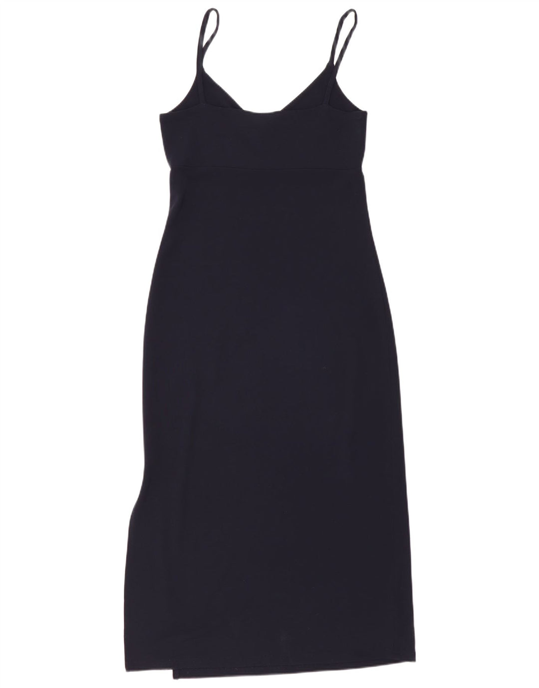 Gap Robe longue sans manches pour femme UK 12 Rayonne bleu marine moyen