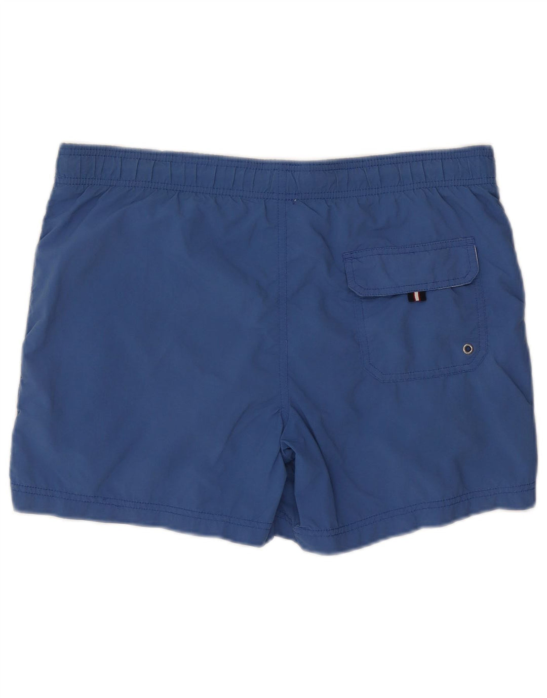 Tommy Hilfiger Short de bain pour homme en nylon color block Bleu Taille S