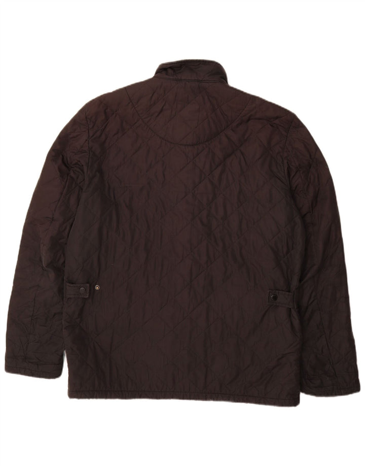 Barbour Veste matelassée pour homme UK 40 Large Noir