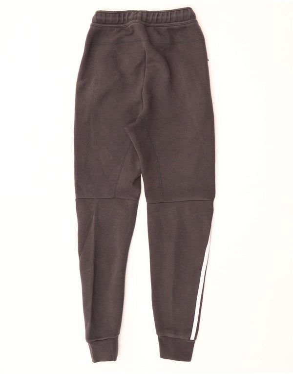 Nike Pantalon de survêtement pour femme en coton rayé gris UK 6 XS