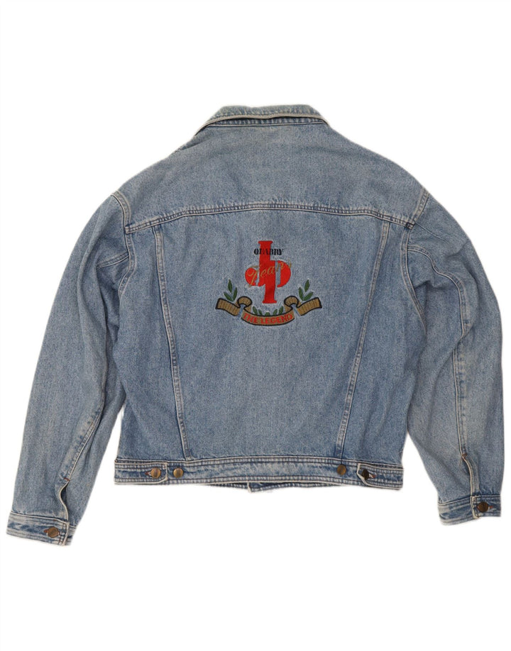 Quarry Veste en jean graphique pour homme UK 38 Bleu moyen Coton