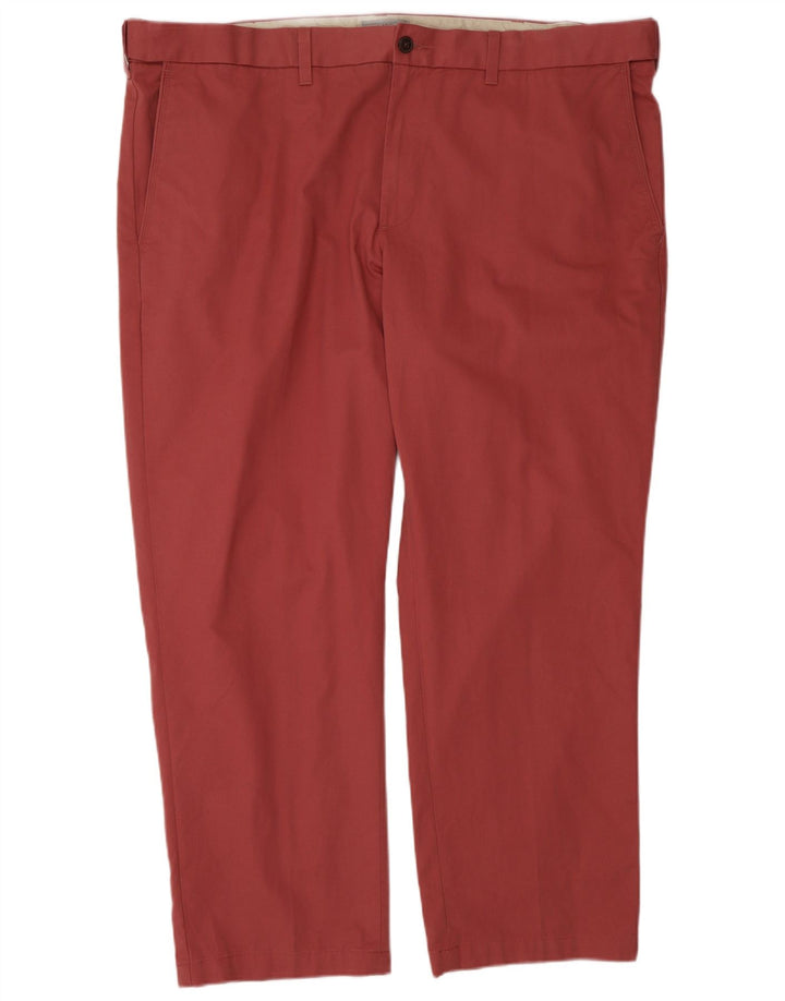 Marks & Spencer Pantalon Chino Regular Homme W44 L29 Coton Rose