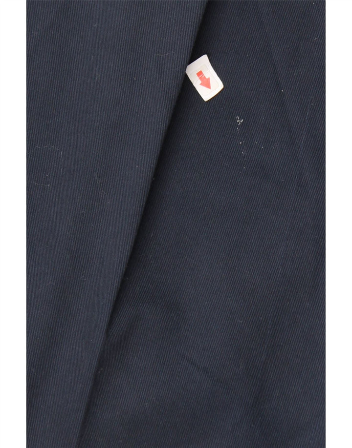 Marks & Spencer Pantalon de costume fuselé pour homme W42 L29 Bleu marine Polyester