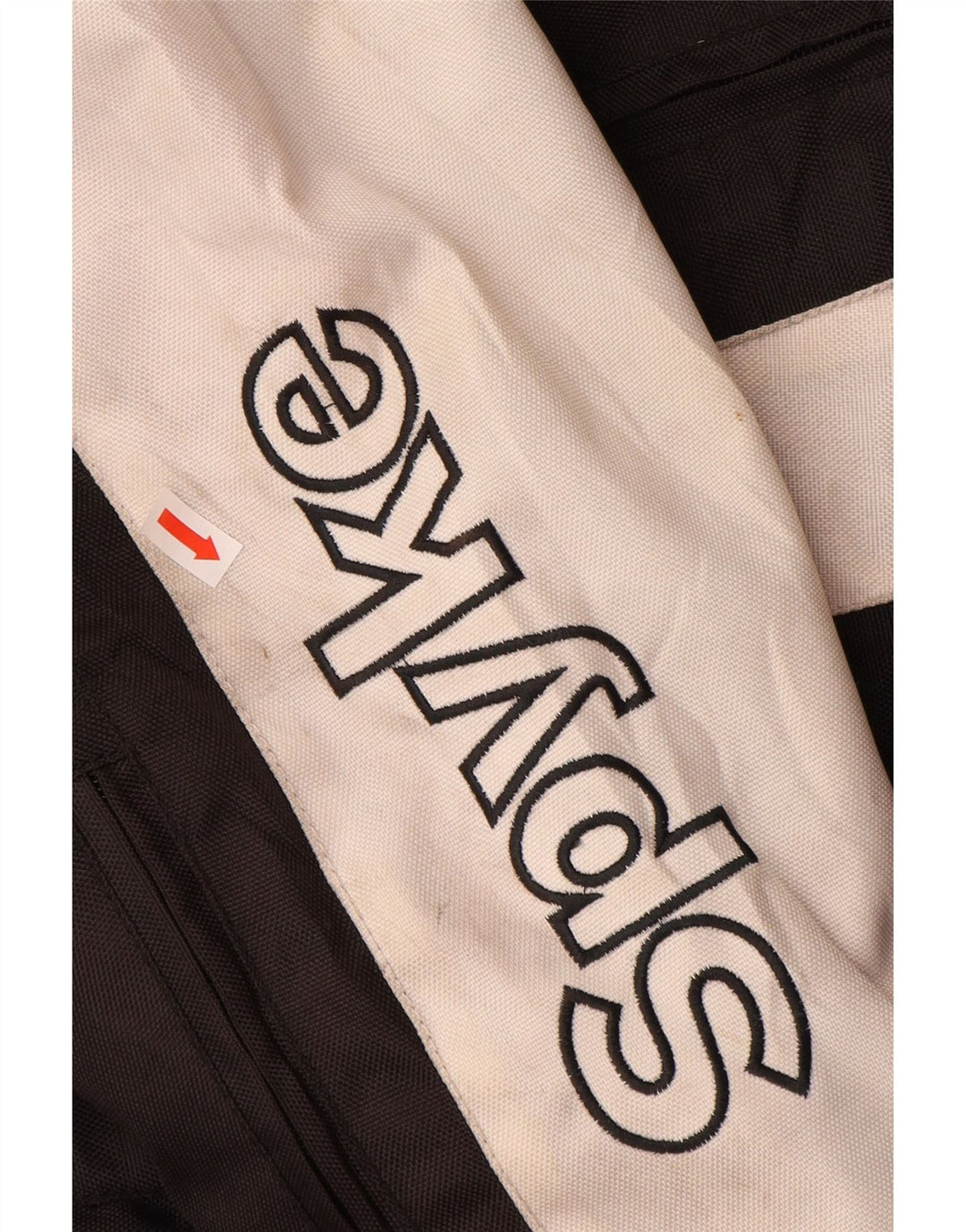 Spyke Mens Graphic Racer Jacket Taille 58 3XL Noir Colourblock Polyester