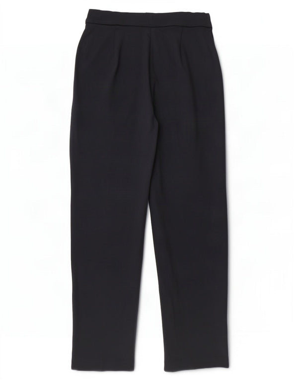 Marks & Spencer Pantalon décontracté pour femme UK 12 Medium W30 L30 Bleu marine