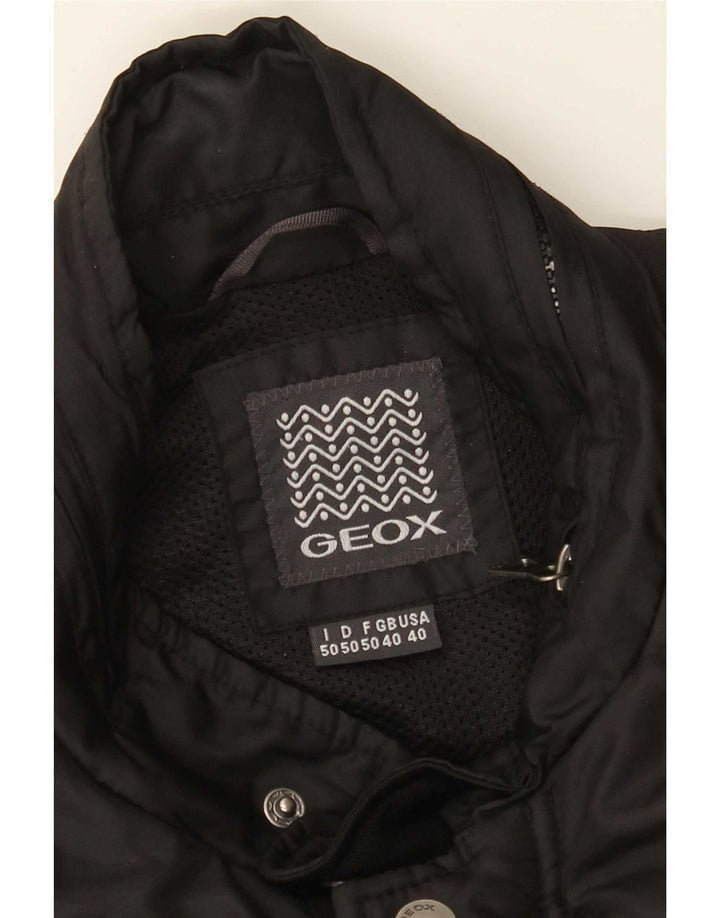 Geox Veste coupe-vent pour homme UK 40 Large Noir