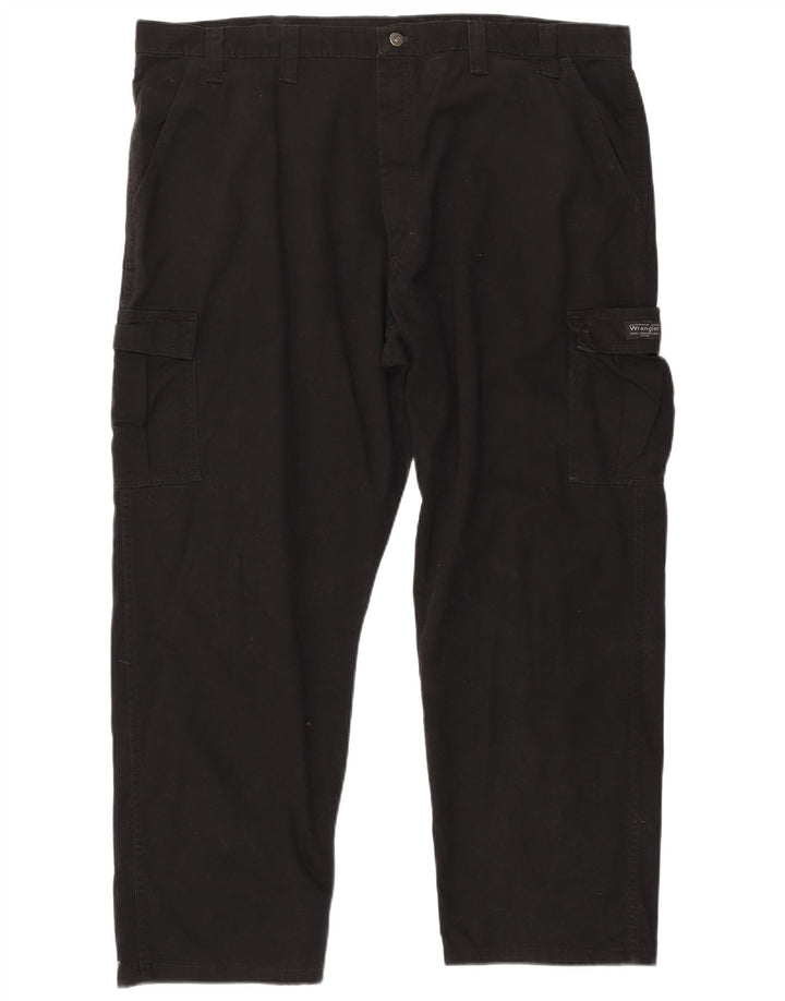 Wrangler Pantalon Cargo Droit Homme W44 L30 Coton Noir