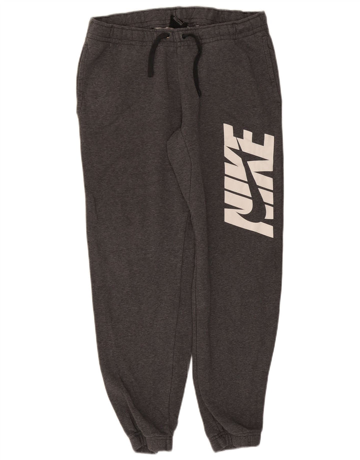 Pantalon de survêtement graphique Nike Homme Pantalon de jogging en coton gris moyen