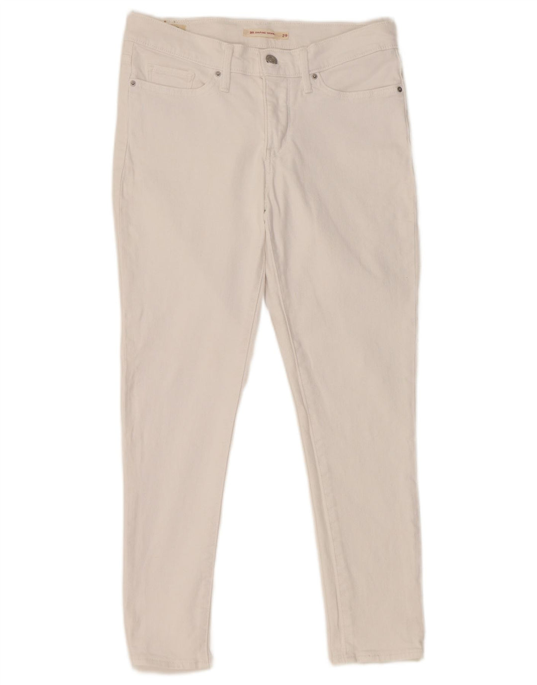 LEVI'S Jean Skinny 311 Shaping Femme W29 L26 Coton Blanc