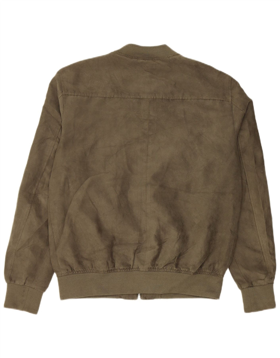Jack & Jones Veste Bomber Homme UK 40 Large Kaki Polyester