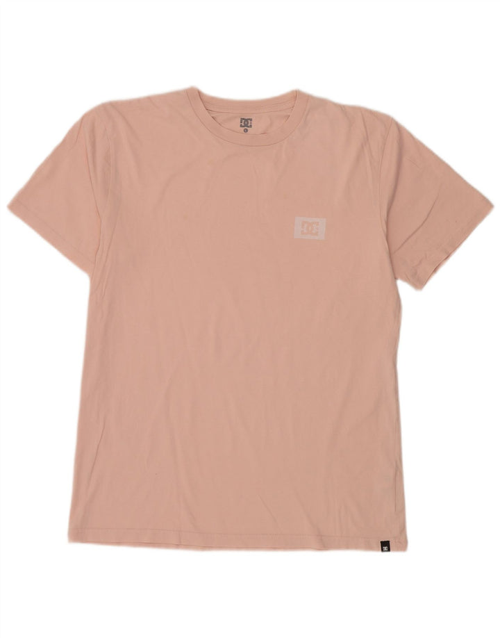 DC T-Shirt Graphique Homme Grand Coton Rose