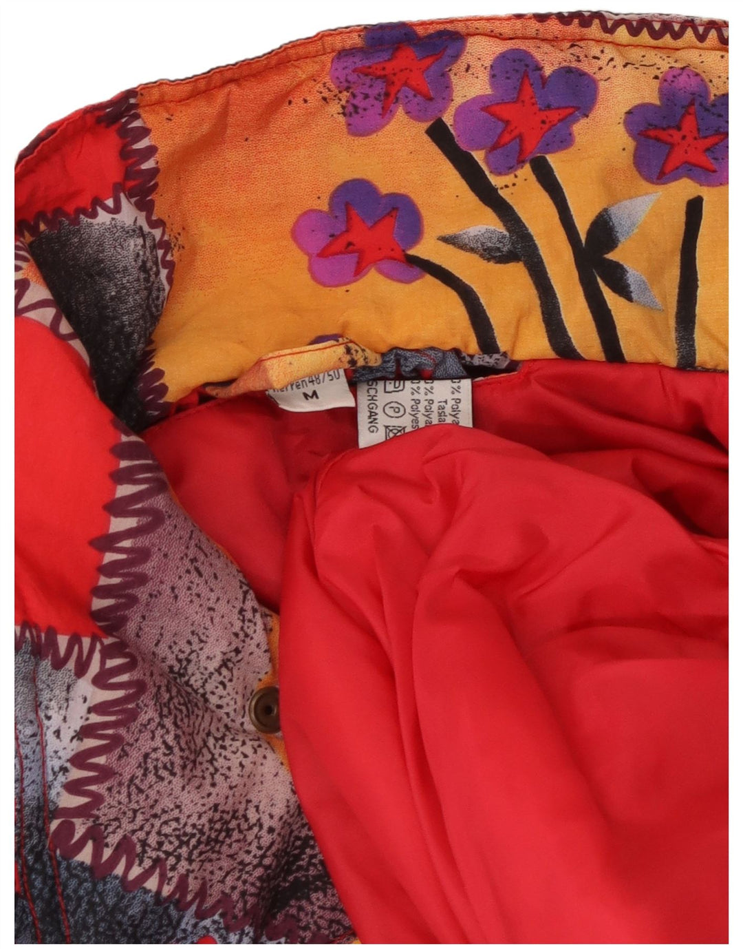 veste coupe-vent homme vintage EU 48/50 Polyamide multicolore moyen