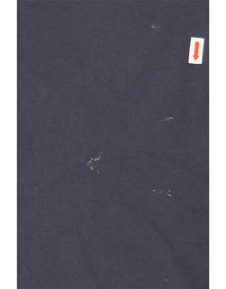 Dickies T-Shirt Homme Haut Large Bleu Marine Coton