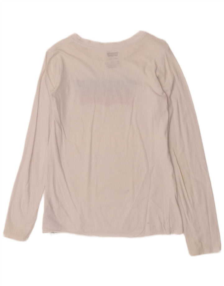 Levi's Haut Graphique Garçon Manches Longues 15-16 ans Blanc
