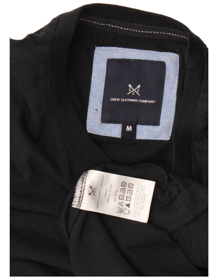 Crew Clothing T-Shirt Homme Bleu Marine Moyen Coton
