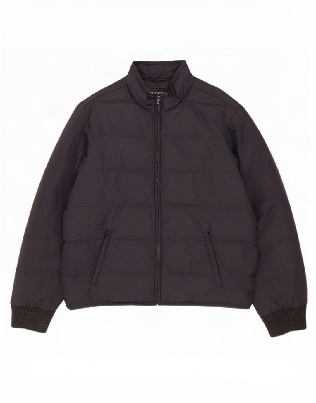 Marlboro Classics Veste matelassée pour homme EU 50 Large Noir Nylon