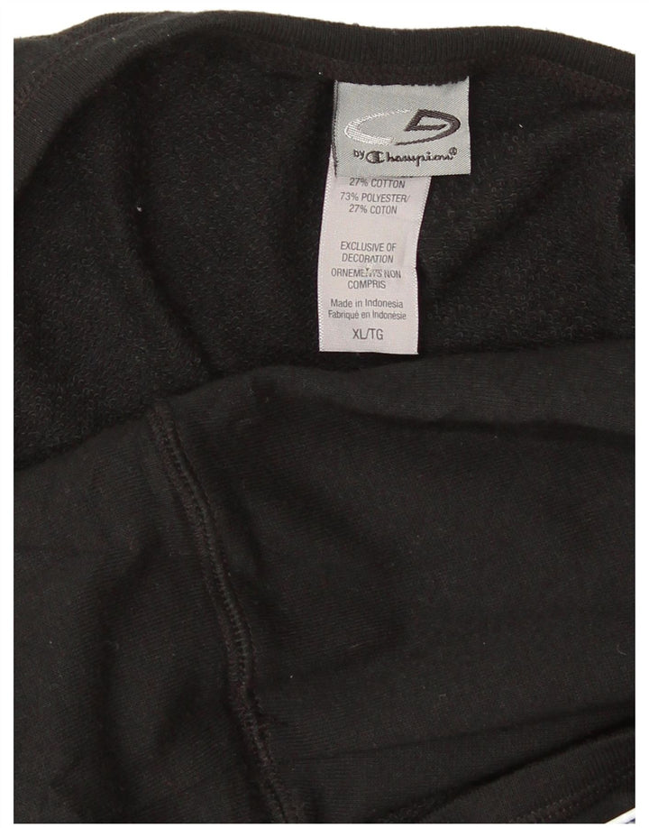 Champion Sweat-shirt pour femme UK 18 XL Noir Polyester