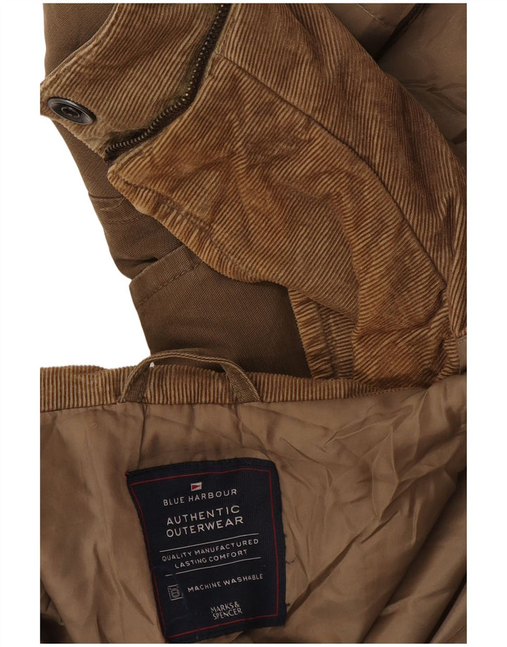 Marks & Spencer Veste utilitaire Blue Harbor pour homme UK 40 Large Marron