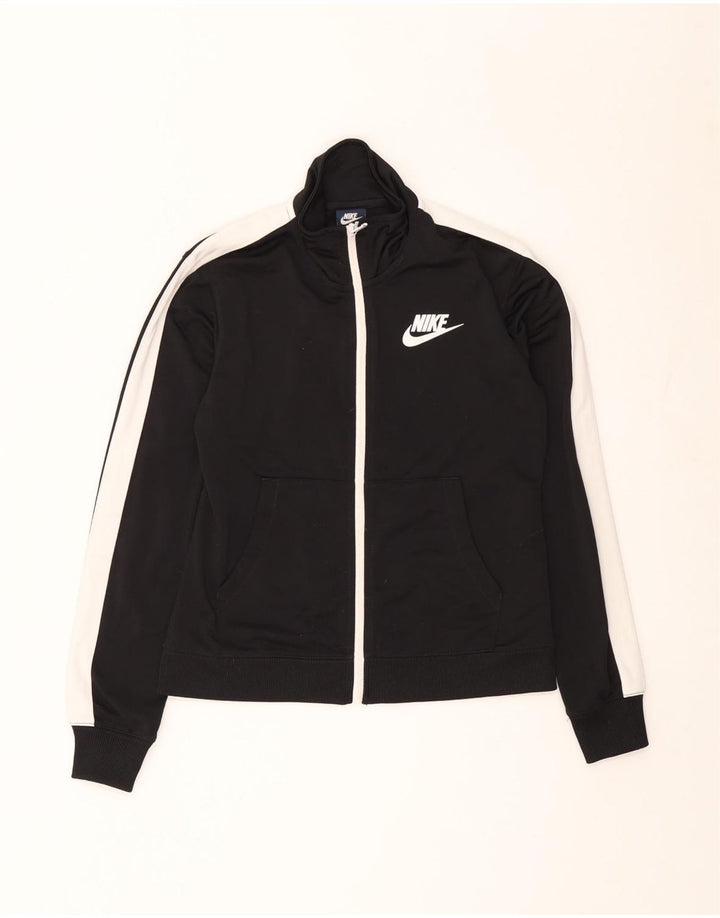 Nike Veste de survêtement pour homme XS Noir Colorblock Polyester