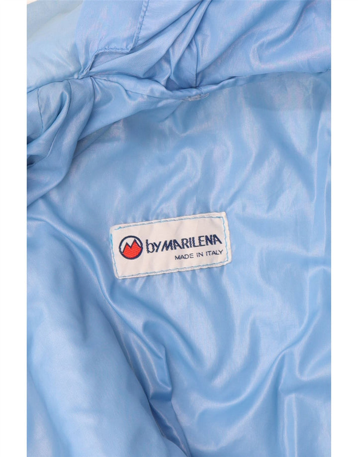 MARILENA Veste matelassée pour homme UK 36 Small Bleu Colorblock