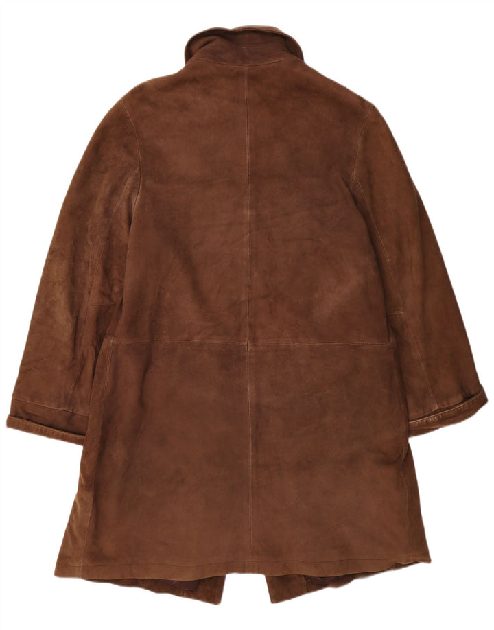 Conbipel Manteau en Daim Free Heron Femme IT 42 Cuir Marron Moyen