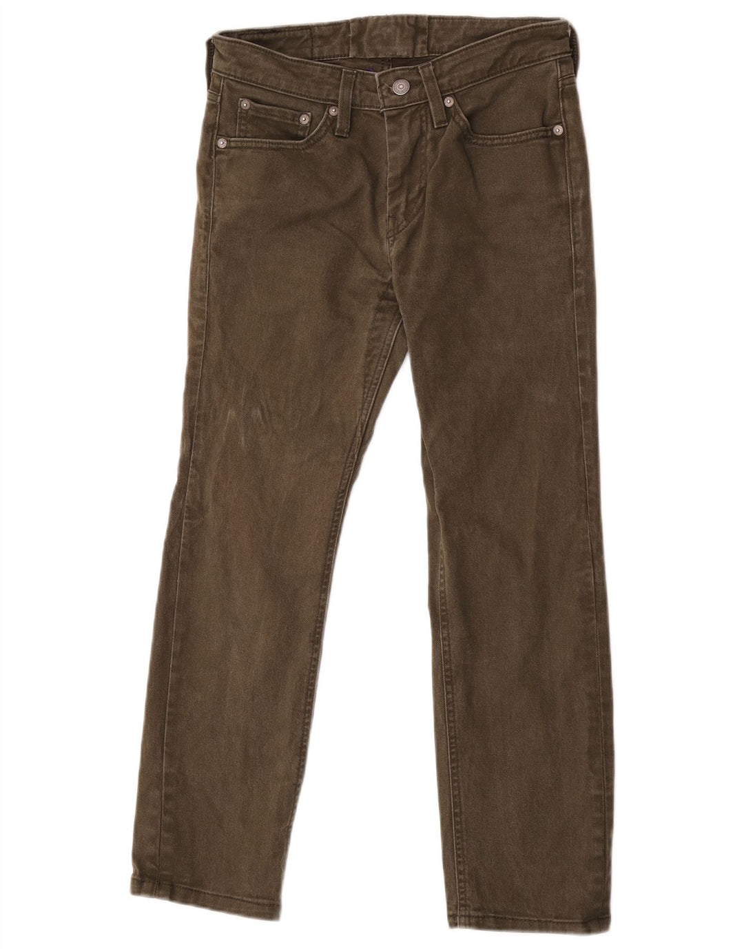 Levi's Jean Slim 511 Homme Vert W28 L26 Coton
