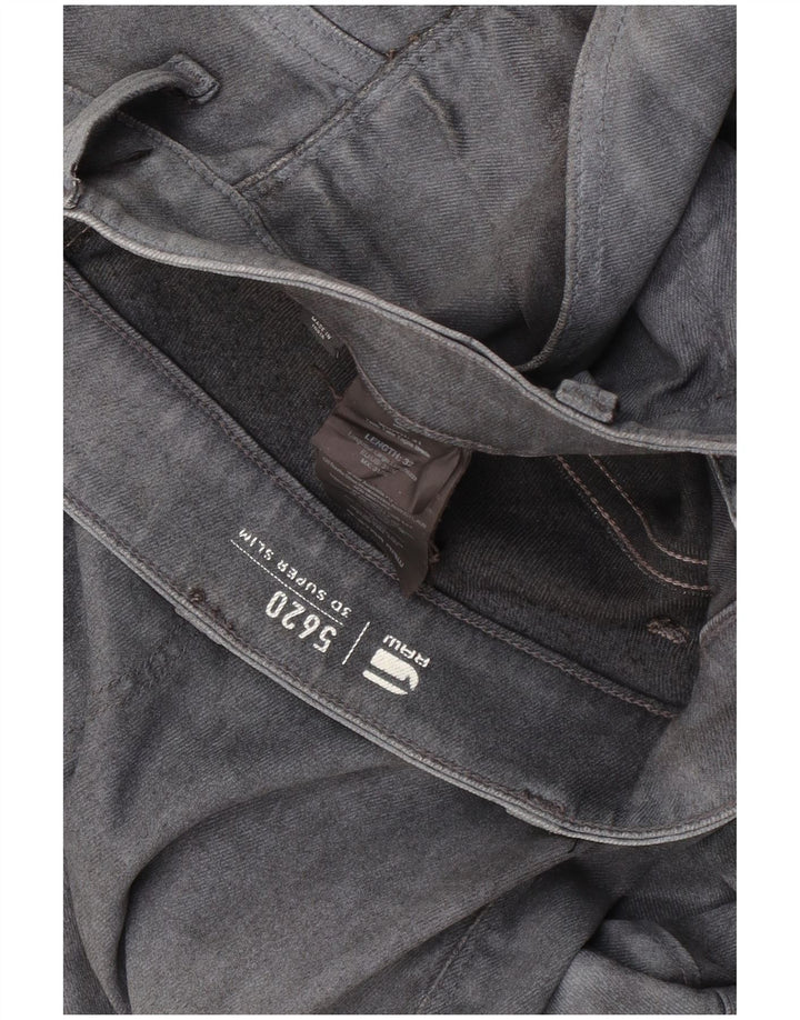 G-Star Jean Super Slim Homme W31 L32 Noir Coton