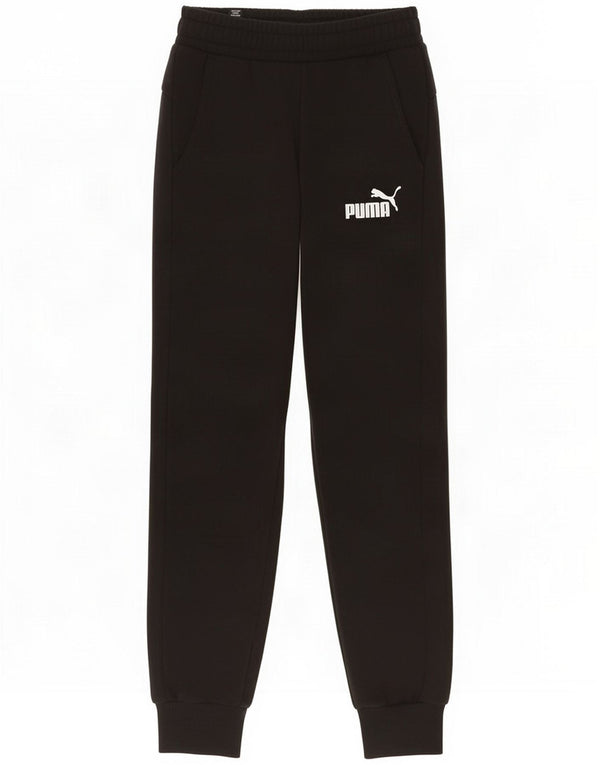 Puma Pantalon de survêtement pour femme Joggers UK 6 XS Noir Coton